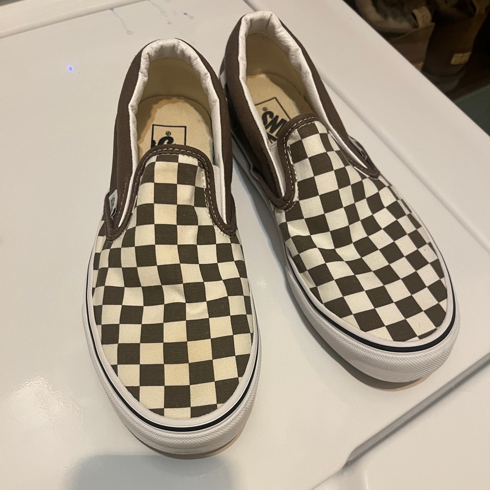 VANS CHECKER ASHER GREEN